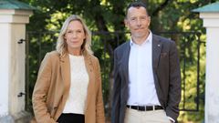 Johan Lindberg och Johanna Hornberger