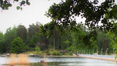 Strand vid Tranholmen