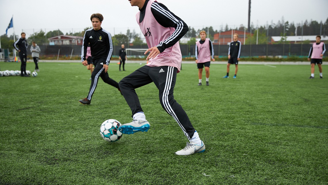 Bilder tagna av fotograf Erik Somnäs på Danderyds gymnasium 2020