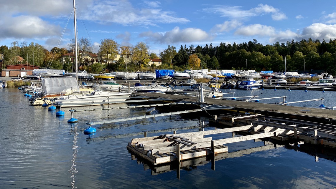 Området kring Marina Läroverket